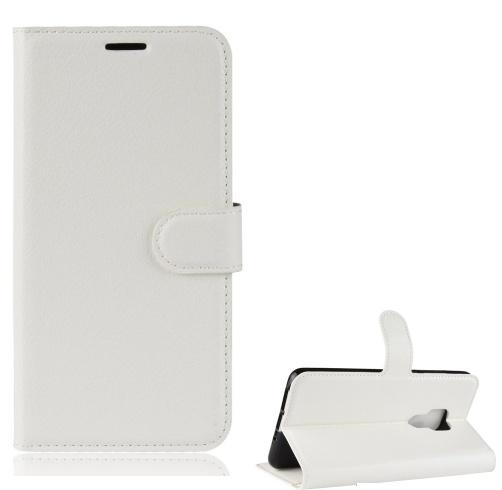 HUAWEI Mate 20 Tok álló, bőr (FLIP, oldalra nyíló, asztali tartó funkció) FEHÉR	