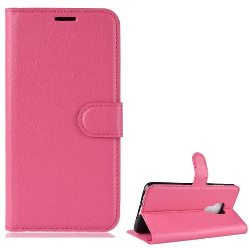 HUAWEI Mate 20 Tok álló, bőr (FLIP, oldalra nyíló, asztali tartó funkció) RÓZSASZÍN	