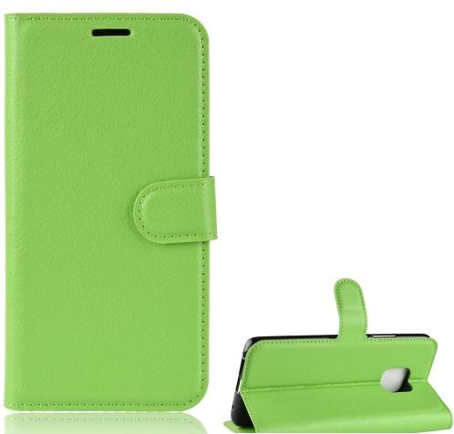 HUAWEI Mate 20 Pro Tok álló, bőr (FLIP, oldalra nyíló, asztali tartó funkció) VILÁGOSZÖLD	