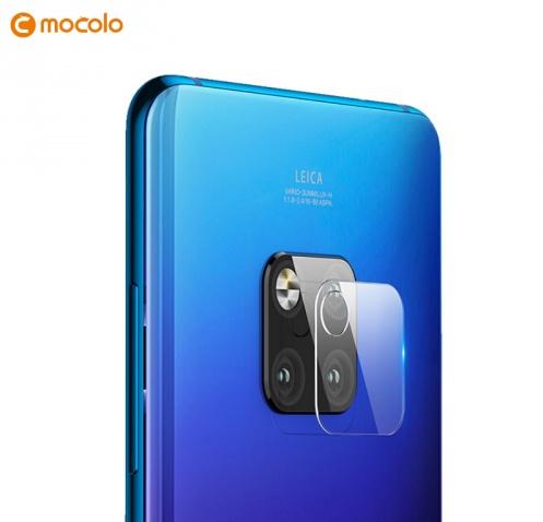 HUAWEI Mate 20 Pro MOCOLO képernyővédő üveg (2.5D lekerekített szél, karcálló, 9H, csak kamerára) ÁTLÁTSZÓ	