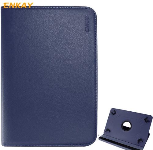 ENKAY tok álló, bőr (FLIP, asztali tartó funkció, 360°-ban forgatható, 7