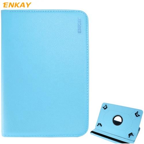 ENKAY tok álló, bőr (FLIP, asztali tartó funkció, 360°-ban forgatható, 8