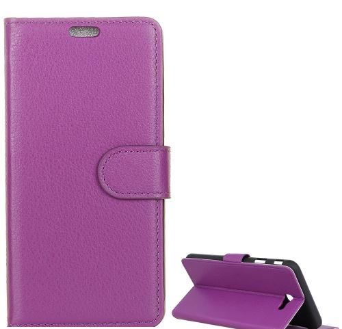 SAMSUNG Galaxy J4 Plus (J415F) Tok álló, bőr (FLIP, oldalra nyíló, asztali tartó funkció) LILA	