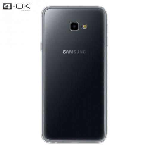 SAMSUNG Galaxy J4 Plus (J415F) 4-OK telefonvédő gumi / szilikon (ultravékony) ÁTLÁTSZÓ	