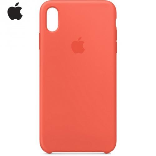 APPLE IPhone XS Max 6.5 Telefonvédő gumi / szilikon NARANCS	