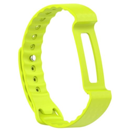 Pótszíj (szilikon, állítható) VILÁGOSZÖLD Huawei Colour Band A2	