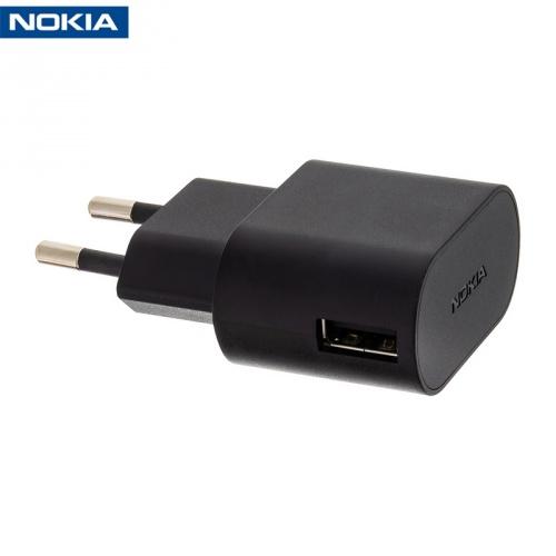 Hálózati töltő USB aljzat (5V / 2000mA, microUSB kábel, gyorstöltés támogatás) FEKETE	