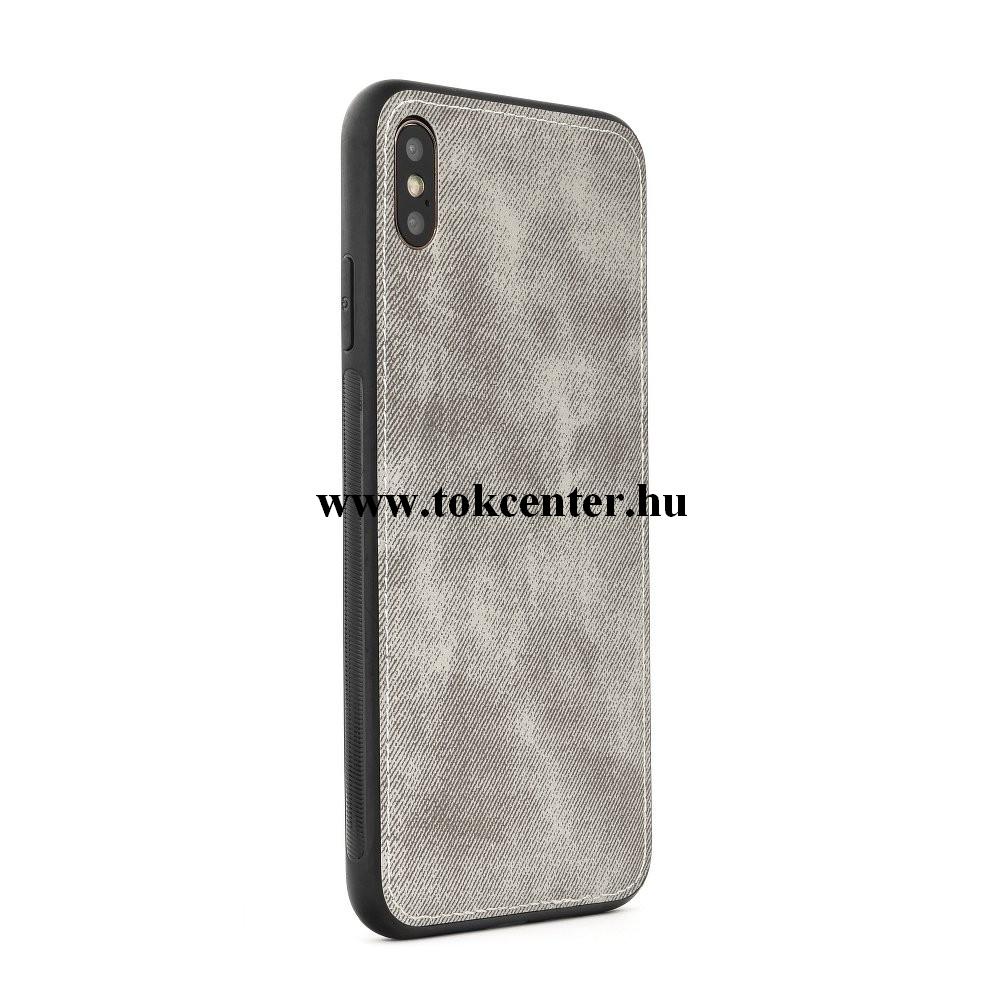 Forcell Denim Samsung G950 Galaxy S8 szürke szilikon hátlap tok