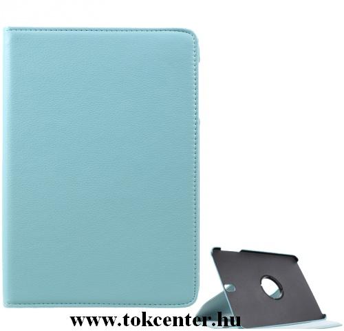 SAMSUNG Galaxy Tab S3 9.7 LTE (SM-T825) /SAMSUNG Galaxy Tab S3 9.7 WIFI (SM-T820) Tok álló, bőr (FLIP, asztali tartó funkció, 360°-ban forgatható) VILÁGOSKÉK	