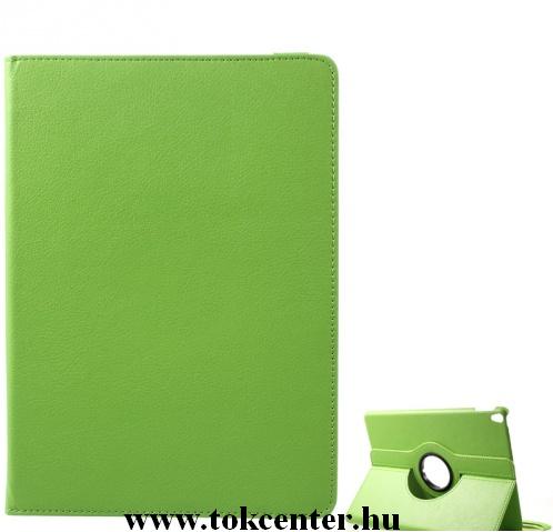 Apple IPAD Air 2019 (Air 3) /APPLE IPAD Pro 10.5 (2017) Tok álló, bőr (FLIP, asztali tartó funkció, 360°-ban forgatható) VILÁGOSZÖLD	
