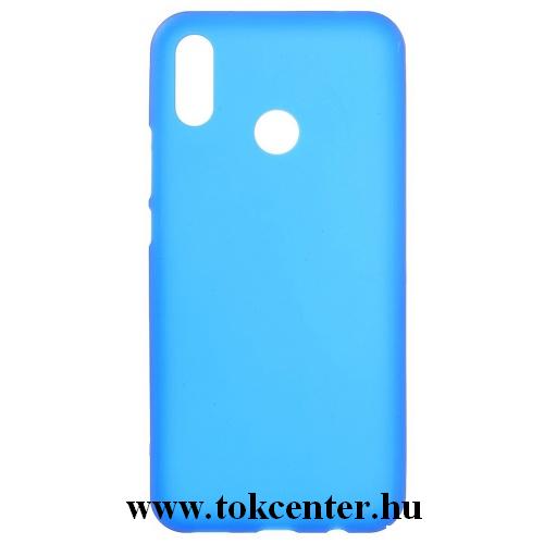 HUAWEI P Smart Plus (Nova 3i) Telefonvédő gumi / szilikon (matt, fényes keret) KÉK	