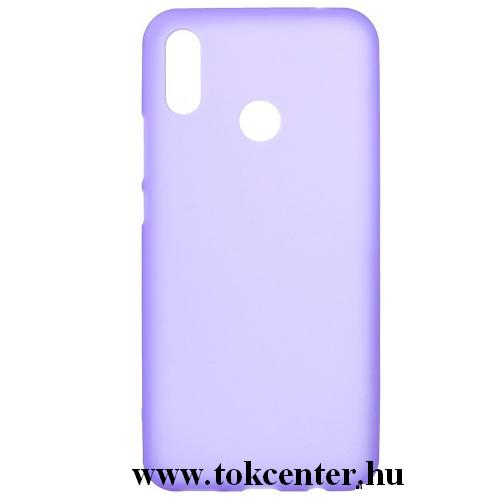 HUAWEI P Smart Plus (Nova 3i) Telefonvédő gumi / szilikon (matt, fényes keret) LILA	