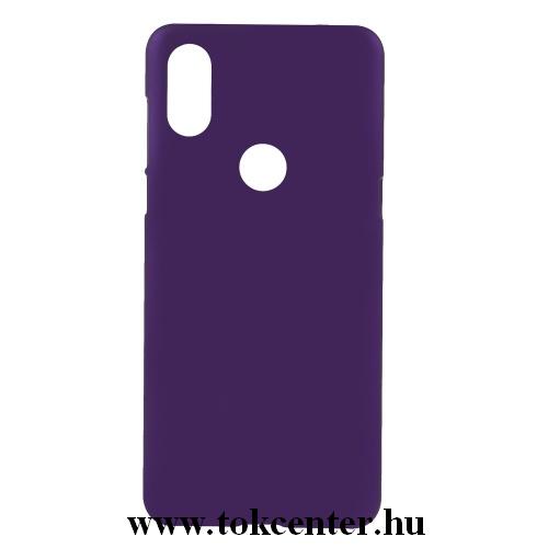 XIAOMI Mi Mix 3 Műanyag telefonvédő (gumírozott) LILA	