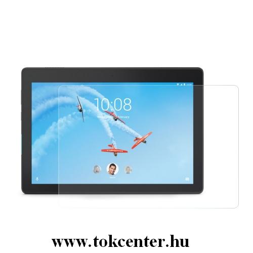 LENOVO Tab E10 (TB-X104F) Képernyővédő üveg (3D full cover, íves, karcálló, 0.30mm, 9H) ÁTLÁTSZÓ	
