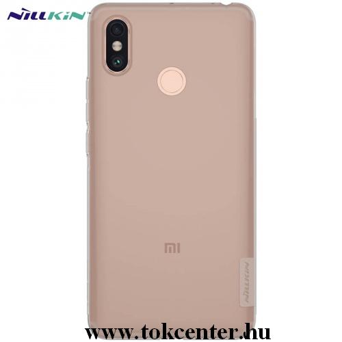  XIAOMI Mi Max 3 NILLKIN NATURE telefonvédő gumi / szilikon (0.6 mm, ultravékony) SZÜRKE	