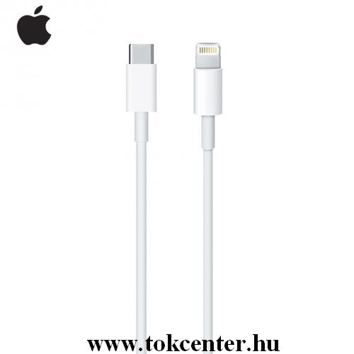 Adatátvitel adatkábel (Type-C / lightning 8pin, 200 cm, gyorstöltés támogatás) FEHÉR (MKQ42ZM/A)