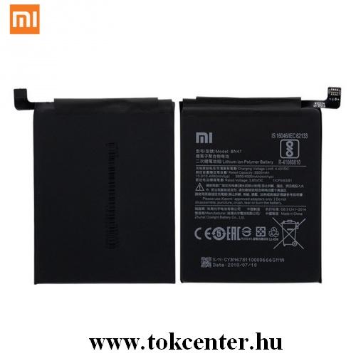 XIAOMI Mi A2 Lite (Redmi 6 Pro) Akku 3900 mAh LI-Polymer (belső akku, beépítése szakértelmet igényel!, BN47 kompatibilis)	