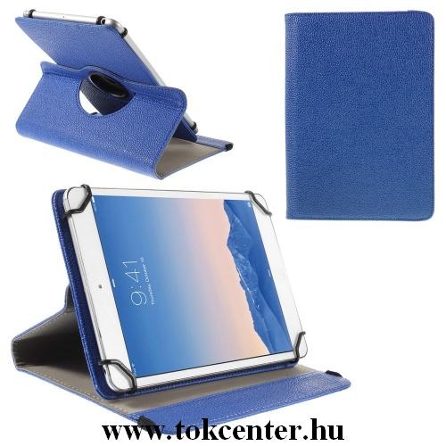 Tok álló, bőr (FLIP, asztali tartó funkció, 360°-ban forgatható, 9-10