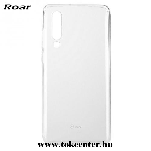 HUAWEI P30 ROAR ALL DAY telefonvédő gumi / szilikon (matt) ÁTLÁTSZÓ	