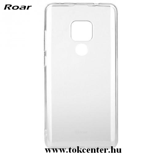 HUAWEI Mate 20 ROAR ALL DAY telefonvédő gumi / szilikon (matt) ÁTLÁTSZÓ	