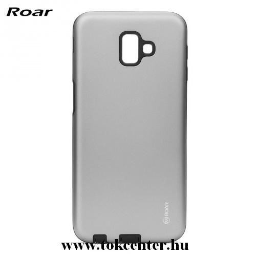 SAMSUNG Galaxy J6 Plus (J610F) ROAR RICO ARMOR telefonvédő gumi / szilikon (közepesen ütésálló, műanyag hátlap, matt) SZÜRKE	