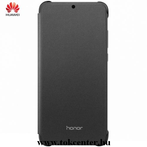 HUAWEI Honor 8X (Huawei View 10 Lite) Tok álló, bőr (FLIP, oldalra nyíló) FEKETE	