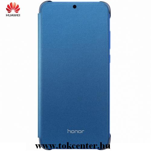 HUAWEI Honor 8X (Huawei View 10 Lite) Tok álló, bőr (FLIP, oldalra nyíló) KÉK	