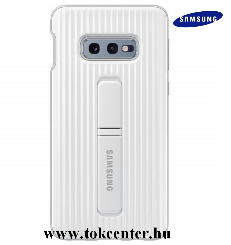 SAMSUNG Galaxy S10e (SM-G970) PROTECTIVE STANDING COVER TOK, FEHÉR (EF-RG970CWEG)