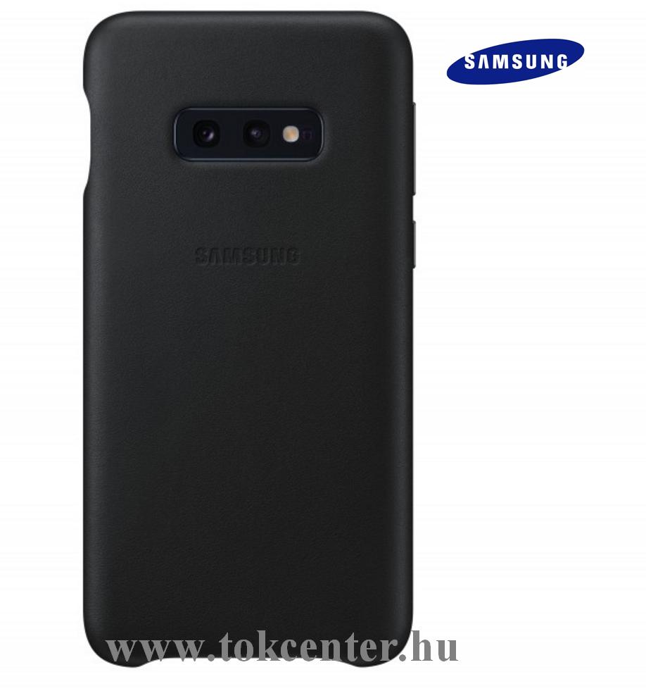 SAMSUNG Galaxy S10e (SM-G970) BŐR HÁTLAP, FEKETE (EF-VG970LBEG)