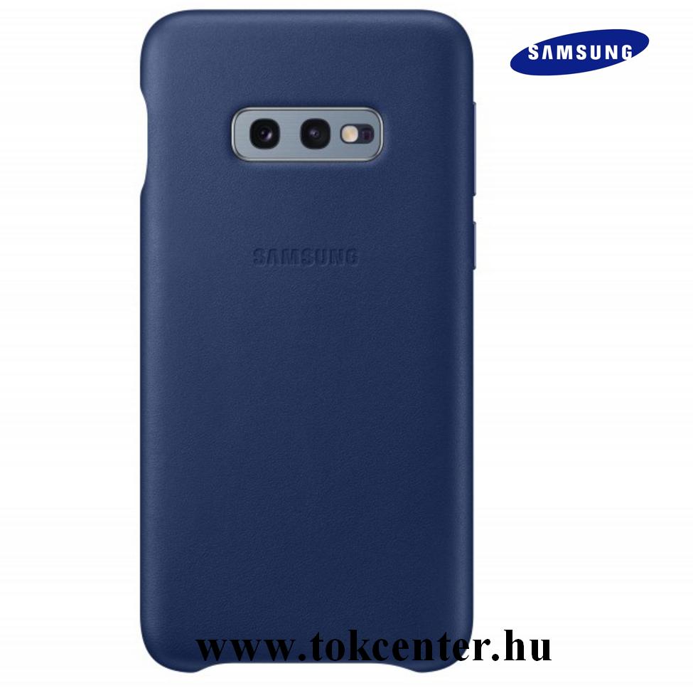 SAMSUNG Galaxy S10e (SM-G970) BŐR HÁTLAP, SÖTÉTKÉK (EF-VG970LNEG)