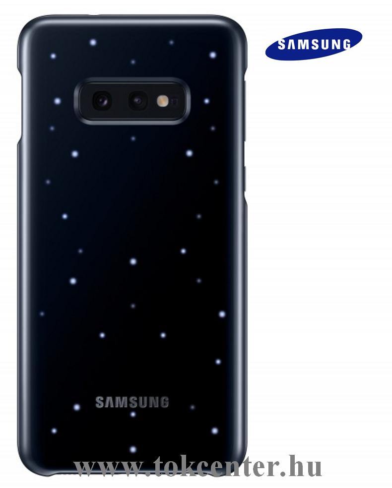 SAMSUNG Galaxy S10e (SM-G970) LED COVER HÁTLAP, FEKETE (EF-KG970CBEG)