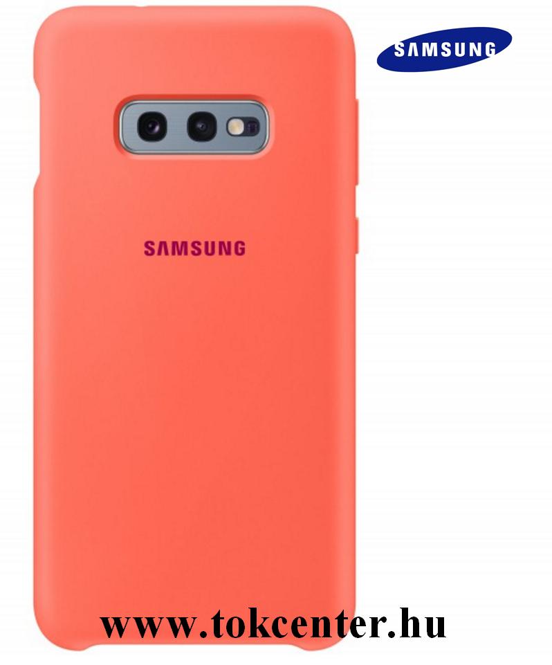 SAMSUNG Galaxy S10e (SM-G970) SZILIKON VÉDŐTOK, BARRY PINK (EF-PG970THEG)
