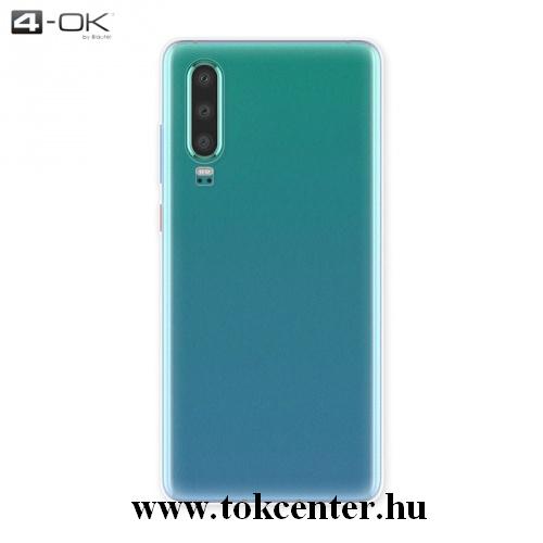 HUAWEI P30 4-OK telefonvédő gumi / szilikon (ultravékony) ÁTLÁTSZÓ	