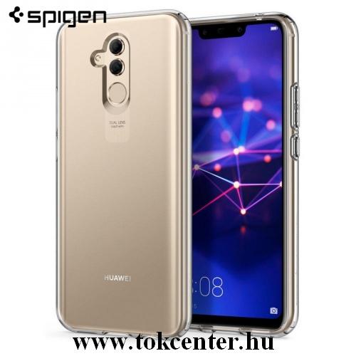 HUAWEI Mate 20 Lite SPIGEN LIQUID CRYSTAL telefonvédő gumi / szilikon (közepesen ütésálló, légpárnás sarok) ÁTLÁTSZÓ	