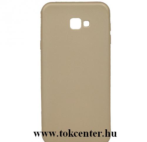 SAMSUNG Galaxy J4 Plus (J415F) Telefonvédő gumi / szilikon (matt) ARANY	