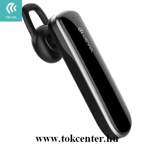 DEVIA SMART bluetooth fülhallgató MONO (v4.2, mikrofon, multipoint) FEKETE (EM017)