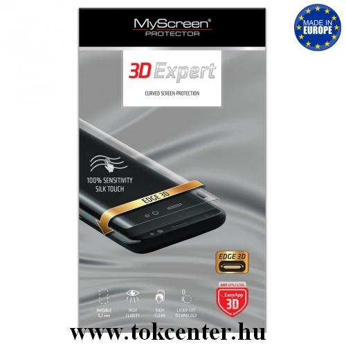 SONY Xperia XZ3 (H9436) MYSCREEN 3D EXPERT képernyővédő fólia (full screen, íves, öntapadós PET, 0.2mm, nem visszaszedhető) ÁTLÁTSZÓ	
