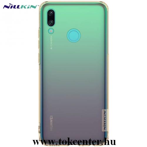 HUAWEI P Smart (2019) NILLKIN NATURE telefonvédő gumi / szilikon (0.6 mm, ultravékony, légpárnás sarok) ARANYBARNA	