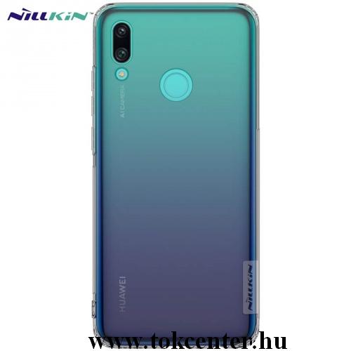 HUAWEI P Smart (2019) NILLKIN NATURE telefonvédő gumi / szilikon (0.6 mm, ultravékony, légpárnás sarok) SZÜRKE	