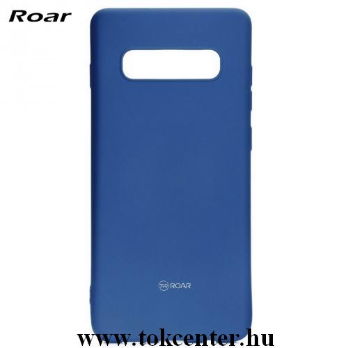 SAMSUNG Galaxy S10 Plus (SM-G975) ROAR ALL DAY telefonvédő gumi / szilikon (matt) SÖTÉTKÉK	