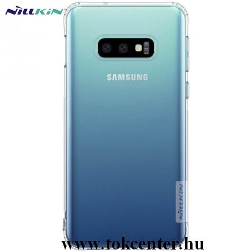 SAMSUNG Galaxy S10e (SM-G970) NILLKIN NATURE telefonvédő gumi / szilikon (0.6 mm, ultravékony, légpárnás sarok) ÁTLÁTSZÓ	