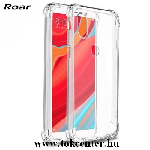 XIAOMI Redmi Note 6 Pro ROAR ARMOR műanyag telefonvédő (szilikon keret, közepesen ütésálló, légpárnás sarok) ÁTLÁTSZÓ	