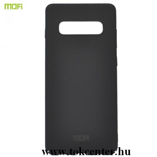 SAMSUNG Galaxy S10 Plus (SM-G975) MOFI műanyag telefonvédő (ultravékony) FEKETE	