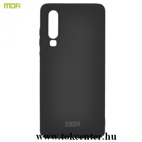 HUAWEI P30 MOFI műanyag telefonvédő (ultravékony) FEKETE	