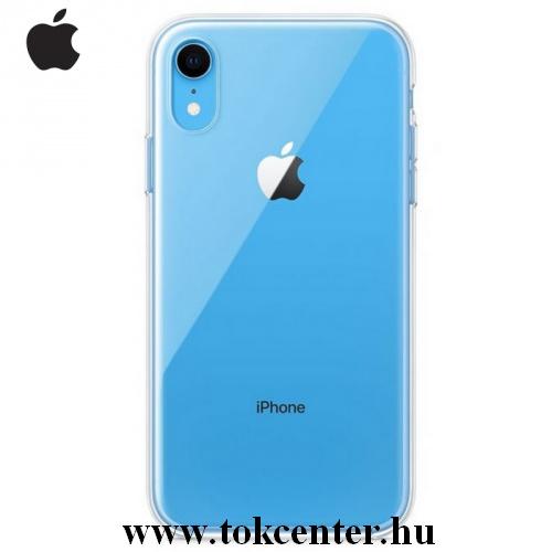 APPLE IPhone XR 6.1 Műanyag telefonvédő ÁTLÁTSZÓ (MRW62ZM/A)