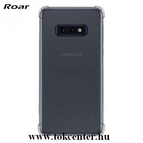 SAMSUNG Galaxy S10e (SM-G970) ROAR ARMOR műanyag telefonvédő (szilikon keret, közepesen ütésálló, légpárnás sarok) ÁTLÁTSZÓ	