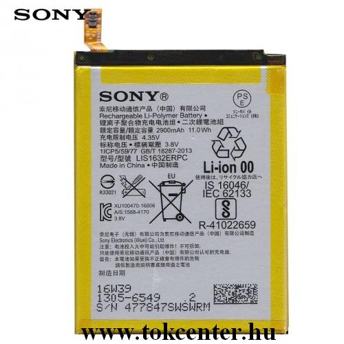 Sony Xperia XZ (F8331) Akku 2900 mAh LI-Polymer (belső akku, beépítése szakértelmet igényel!)