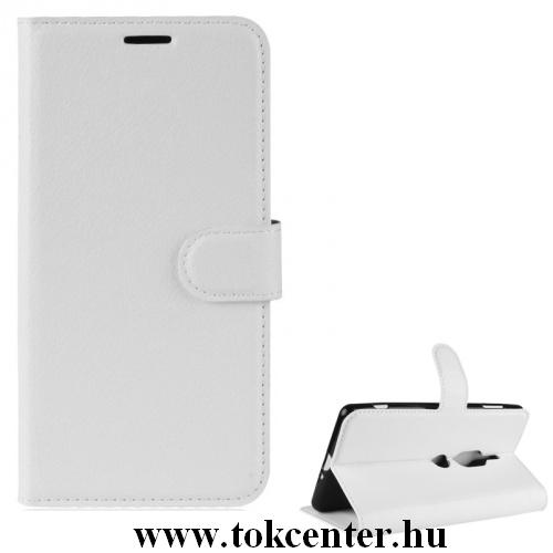 SONY Xperia XZ2 Premium (H8166) Tok álló, bőr (FLIP, oldalra nyíló, asztali tartó funkció) FEHÉR	
