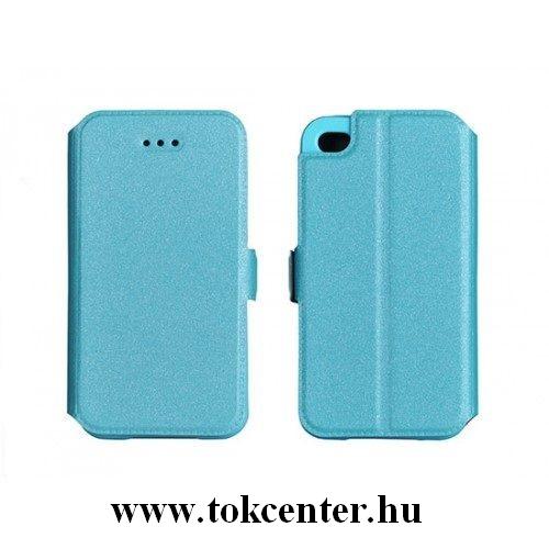 Sony Xperia Z3 Compact D5803 kék szilikon keretes könyvtok