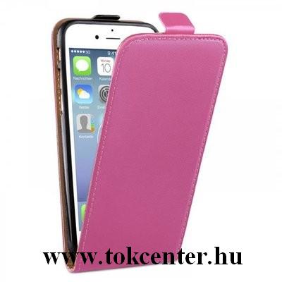 Sony Xperia Z5 Premium E6853 pink szilikon keretes vékony flip tok